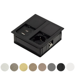 DESK-2 USB eluttag