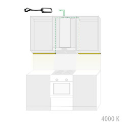 kettiön välitilan valaistus setti