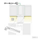 KIT-LINEA 2m + dimmer 3000 K