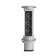 TOWER-3 SOCKET, CHROME