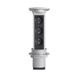 TOWER-3 SOCKET, CHROME