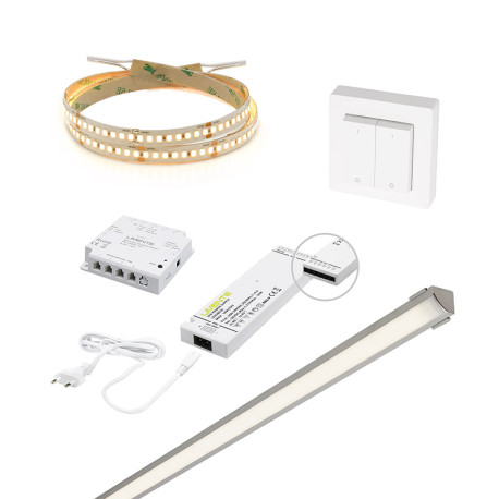 KIT-CORNER 2m + dimmer 3000 K