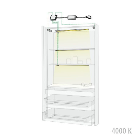 aamiaiskaappivalaistus