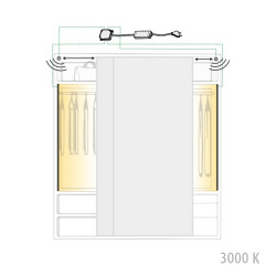 Komerosetti 4m 3000K, pystyvalo