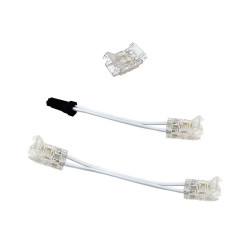 PRO-virransyöttö-, jatko- ja kulmaliittimet