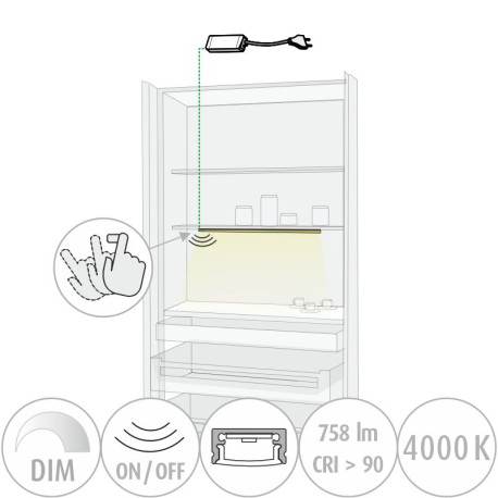 aamiaiskaappi valosetti