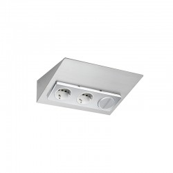 LIMENTE LUXA-32 S/S socket with switch