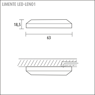 LIMENTE LED-LENO 52