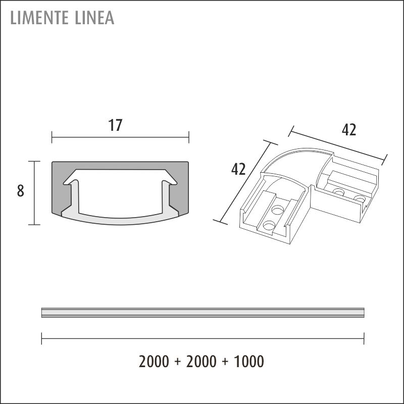 KIT-Linea 4m + dimmer