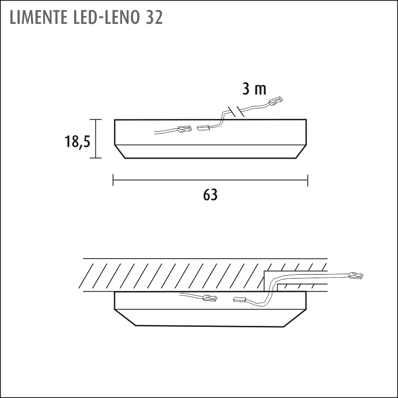 LIMENTE LED-LENO 32