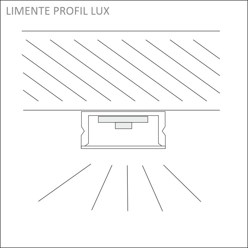 PROFIL LUX alumiini