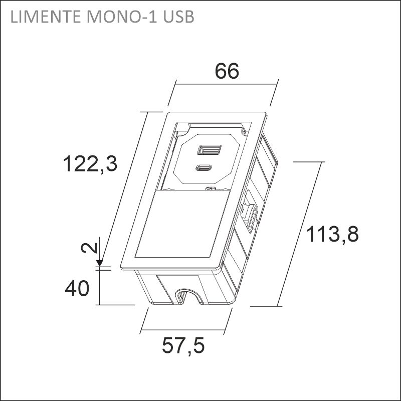 tasopistorasia MONO-1 USB