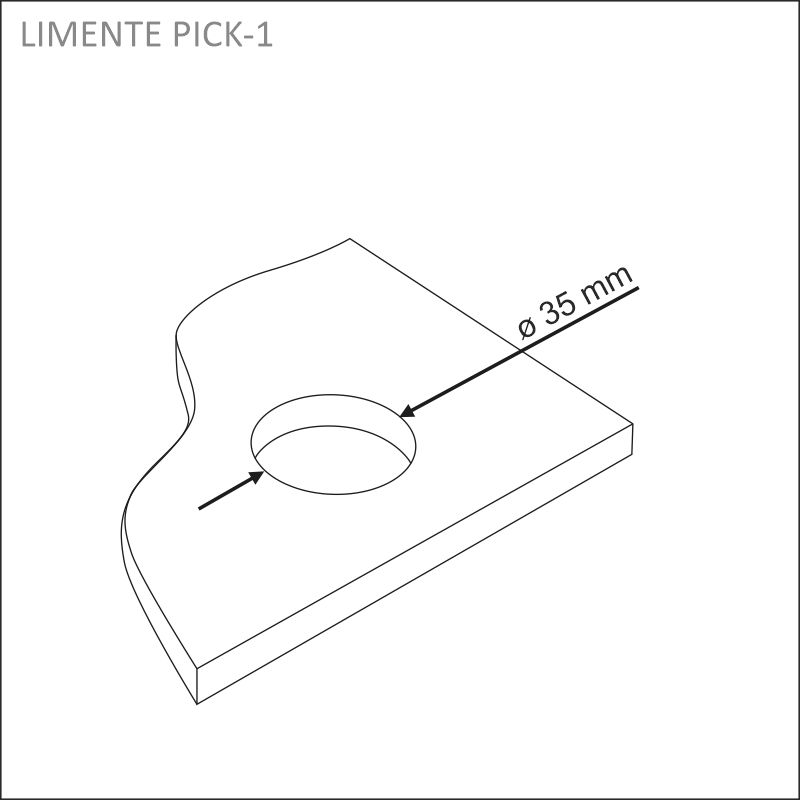 PICK-1, round USB