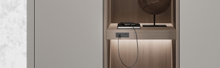 Recess mounted sockets